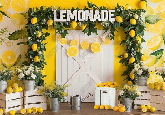 Lemon Pie Summer Backdrop - Gatsby Backdrop