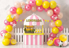 Lemon Stand Cake Smash Backdrop - Gatsby Backdrop