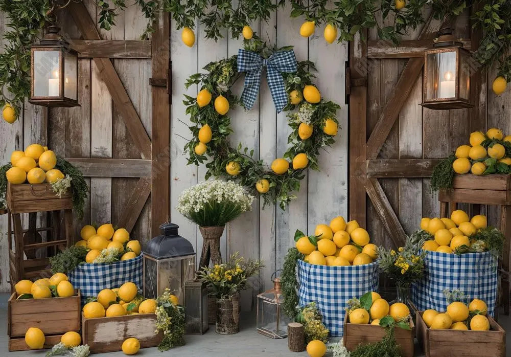 Lemonade Barn Photography Backdrop Ym8T-B0433 - Gatsby Backdrop