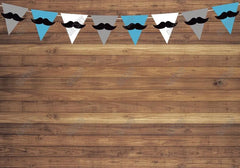 Moustache Wood Backdrop Ubd-00060 - Gatsby Backdrop