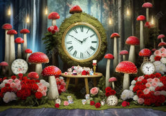 Mushroom Tea Forest Backdrop - Gatsby Backdrop