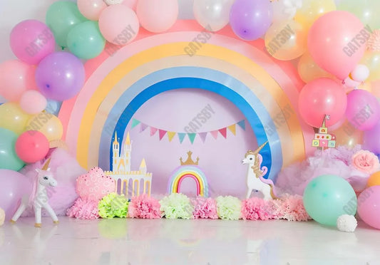 My Little Pony Cake Smash Photography Backdrop GBSX-99832 - Gatsby Backdrop