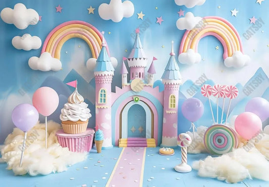 Pastel Candy Land Backdrop - Gatsby Backdrop