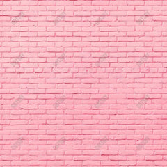 Pink Brick Wall Photography Backdrop GBSX-99850 - Gatsby Backdrop