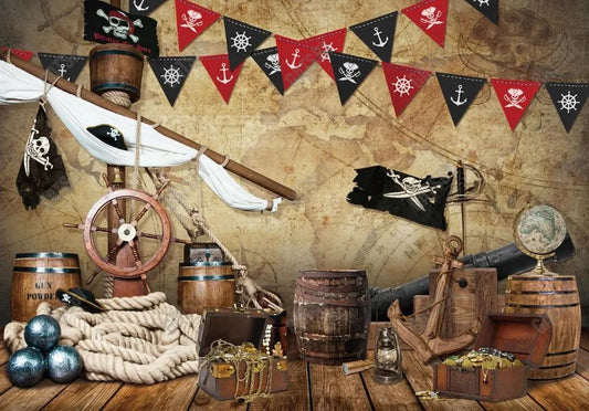 Pirate Party Backdrop - Gatsby Backdrop