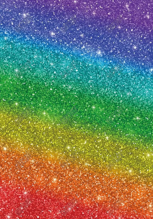 Rainbow Party Photography Backdrop GBSX-99876 - Gatsby Backdrop