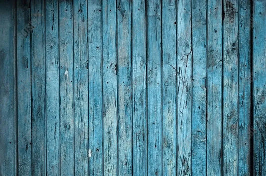 Retro Blue Wood Backdrop Aec-00110 - Gatsby Backdrop