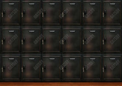 Retro Dark Cabinet Sports Photography Backdrop - Gatsby Backdrop