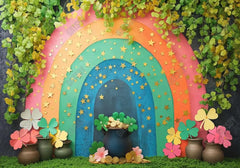 Saint Patrick's Day Rainbow Backdrop - Gatsby Backdrop