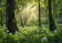 Spring Forest Backdrop - Gatsby Backdrop