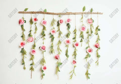 Spring Pink Floral Wall Backdrop - Gatsby Backdrop