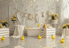 Summer Bath Time Photography Backdrop GBSX-99918 - Gatsby Backdrop