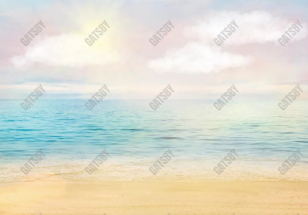 Summer Beach Photography Backdrop GBSX-99920 - Gatsby Backdrop