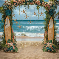 Summer Tropical Flower Sea Photography Backdrop GBSX-99933 - Gatsby Backdrop