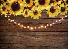 Sunflower Wood Texture Backdrop - Gatsby Backdrop