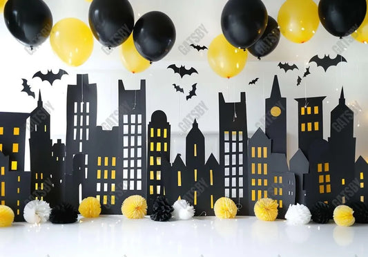 Super City Night Backdrop - Gatsby Backdrop