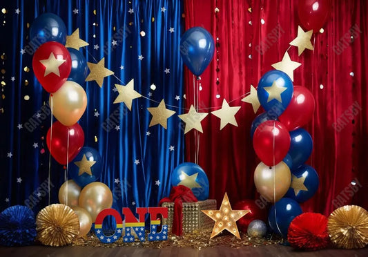 Supergirl Theme Backdrop - Gatsby Backdrop