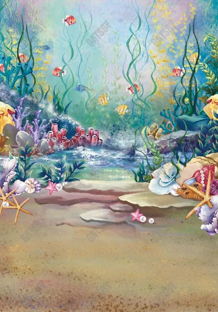 Under The Sea Photography Backdrop GBSX-99941 - Gatsby Backdrop