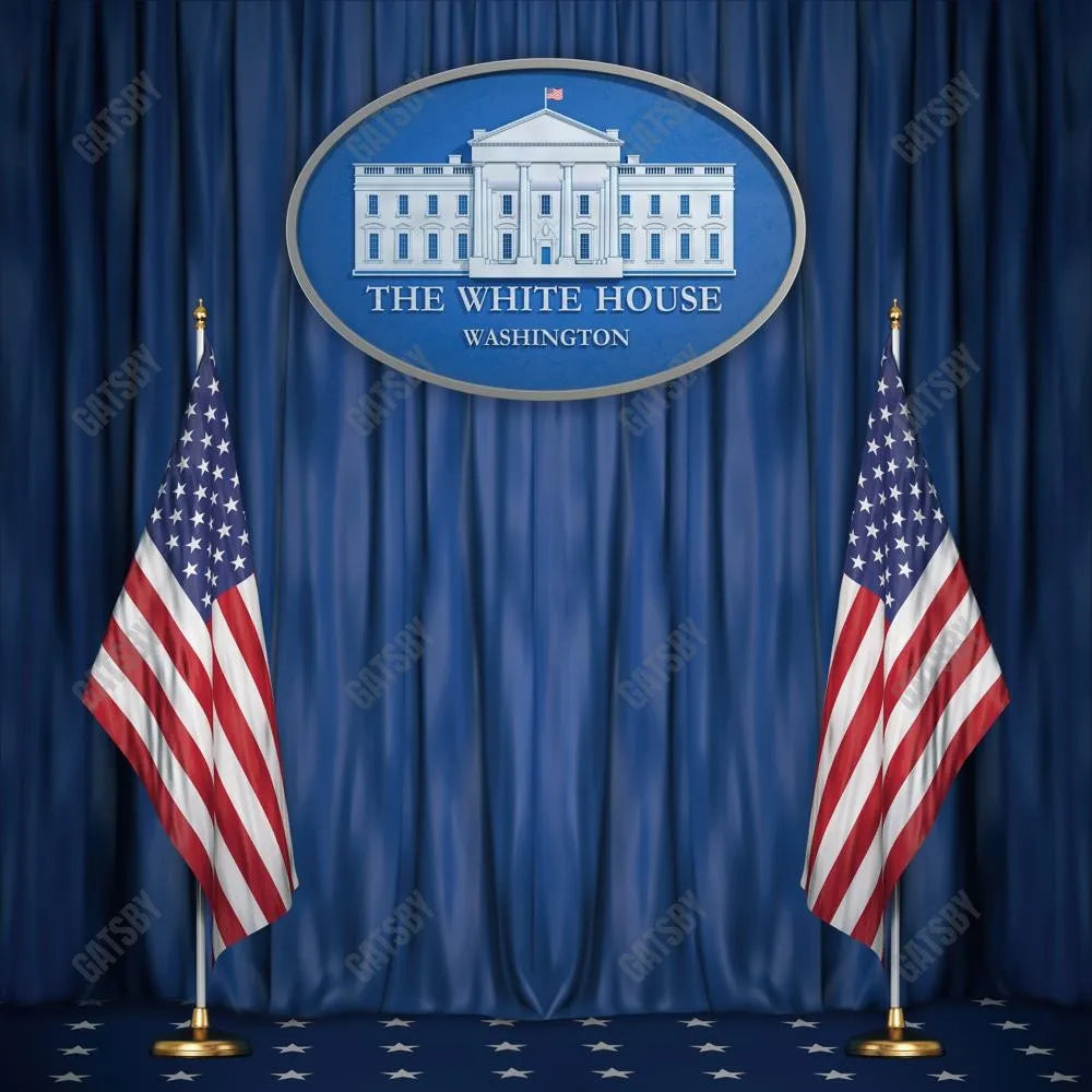 Washington The White House Photography Backdrop GBSX-99954 - Gatsby Backdrop