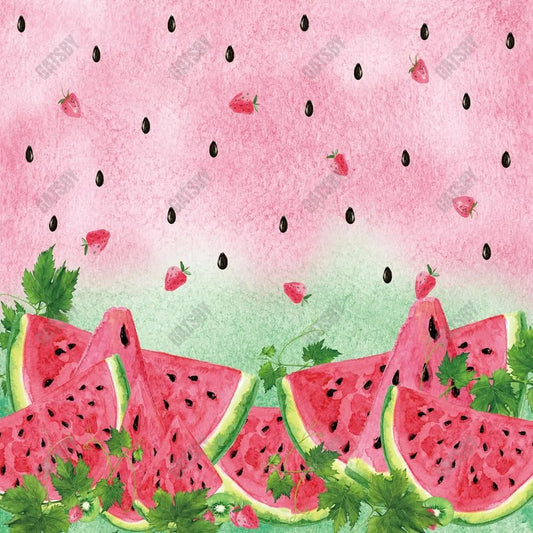 Watermelon Fruit Photography Backdrop GBSX-99956 - Gatsby Backdrop