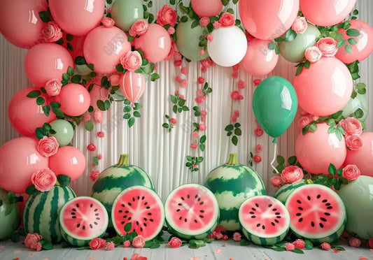 Watermelon Photography Backdrop Ym8T-B0431 - Gatsby Backdrop