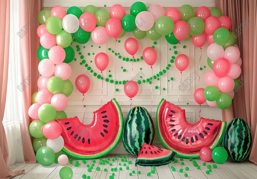 Watermelon Photography Backdrop Ym8T-B0432 - Gatsby Backdrop