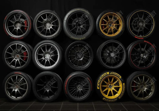 Wheel Tyre Backdrop - Gatsby Backdrop