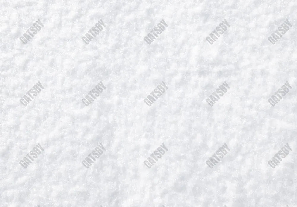 White Snow Photography Backdrop GBSX-99969 - Gatsby Backdrop