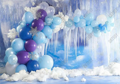 Winter Cake Smash Backdrop - Gatsby Backdrop