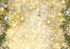 Winter Gold Bokeh Backdrop - Gatsby Backdrop