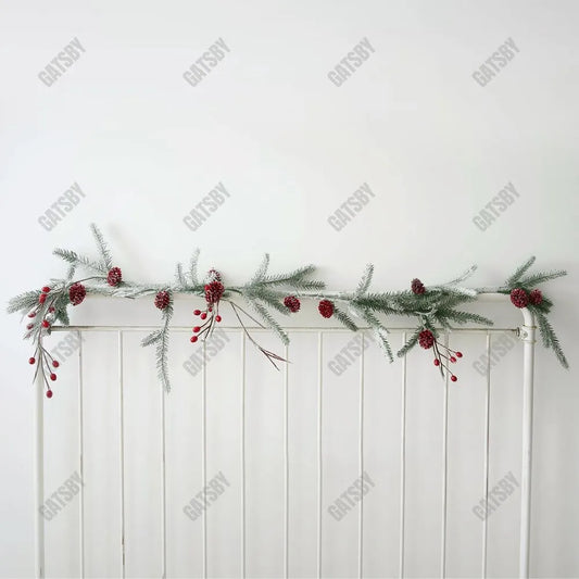 Winter Holiday Headboard Photography Backdrop GBSX-99987 - Gatsby Backdrop